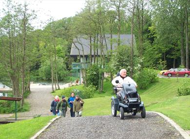 Trampers at Beacon Fell