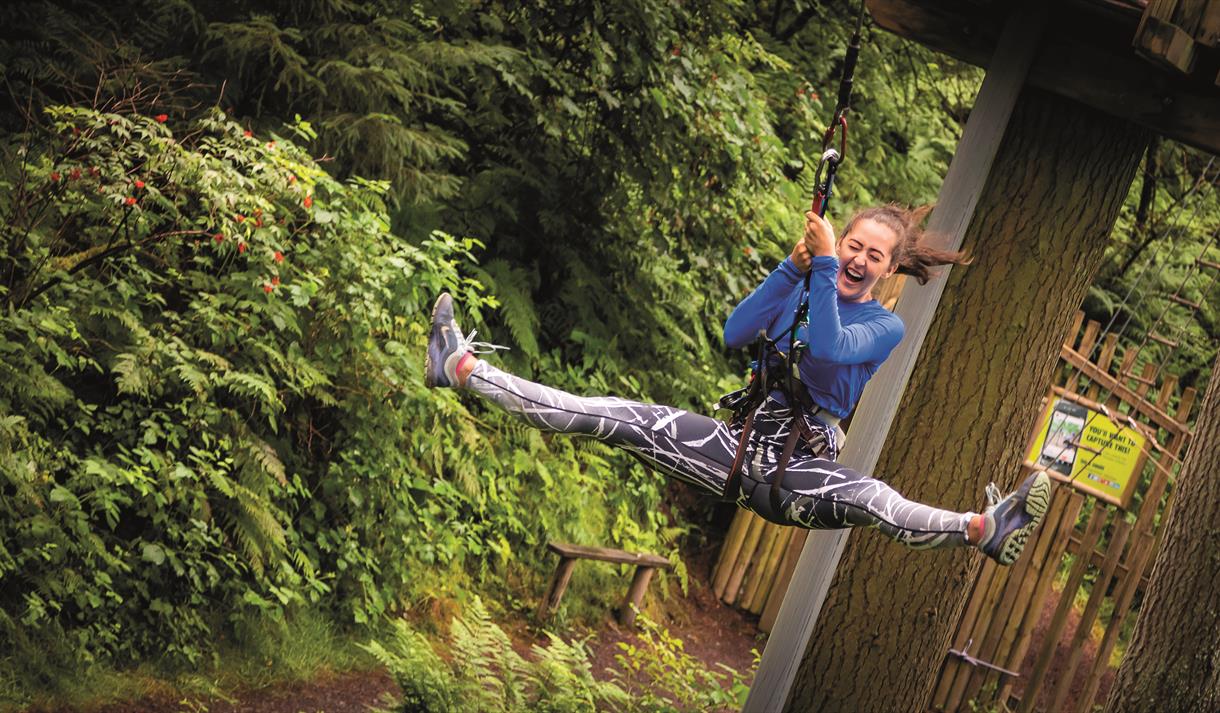 Go Ape Rivington Adventure Park Playground In Bolton Chorley